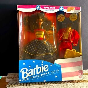 1991 Barbie for President AA-NRFB.